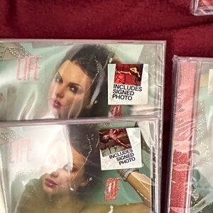 The Life of a showgirl signed album (one)